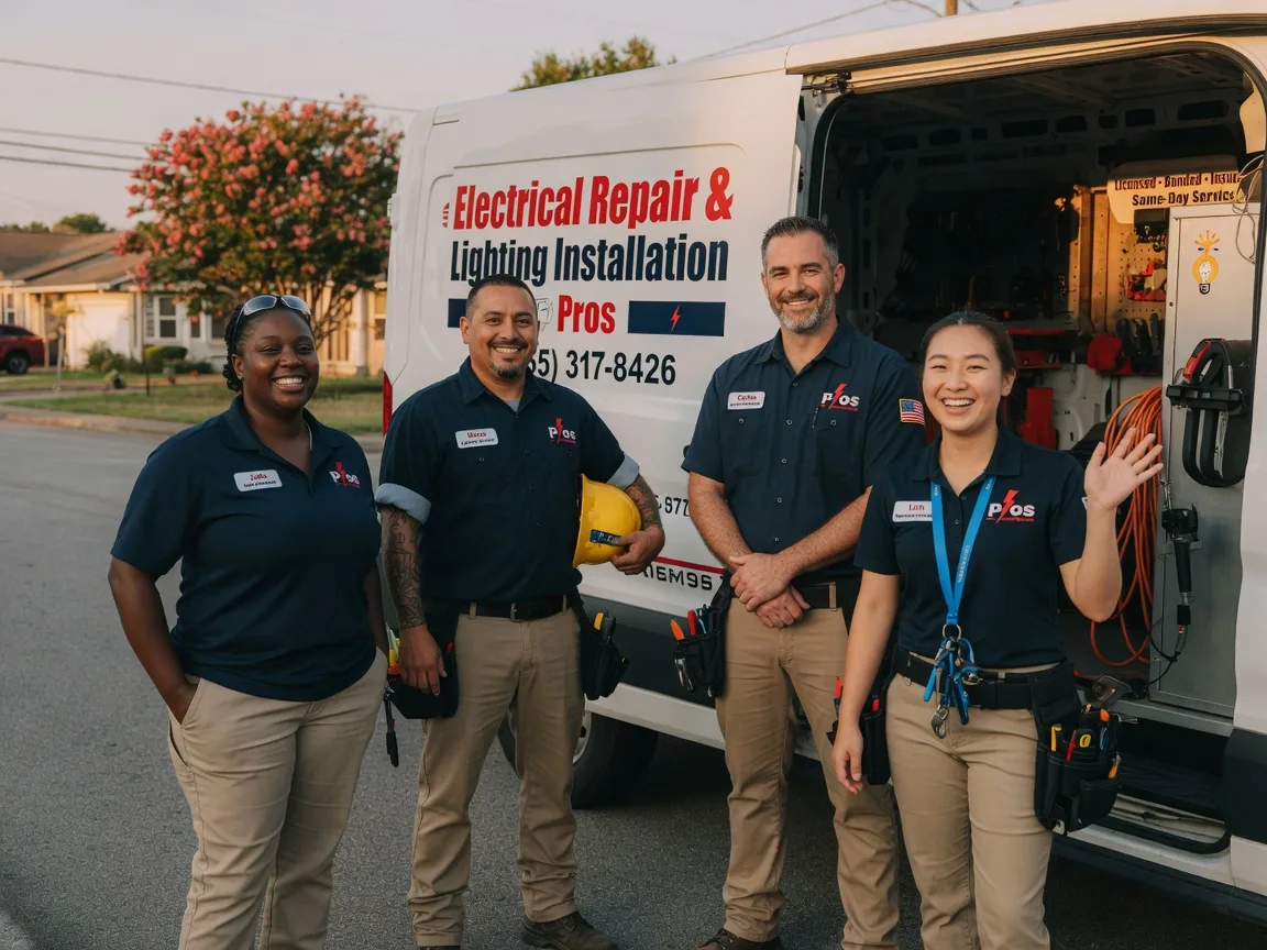 Licensed Electrician company in Tussy, OK